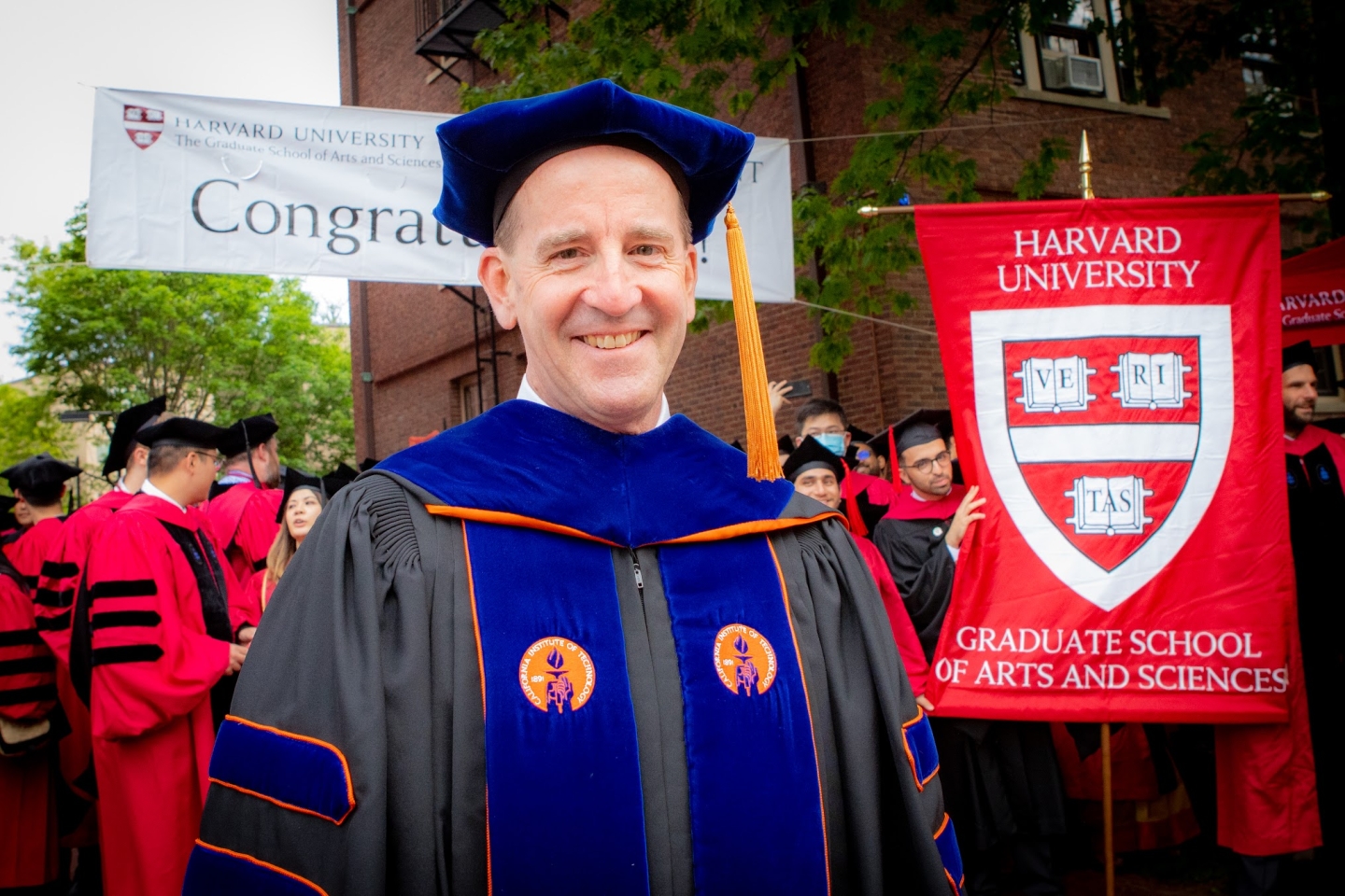 Frank Doyle at Commencement