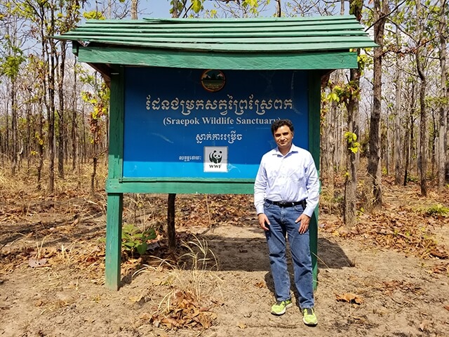 Milind Tambe in Cambodia