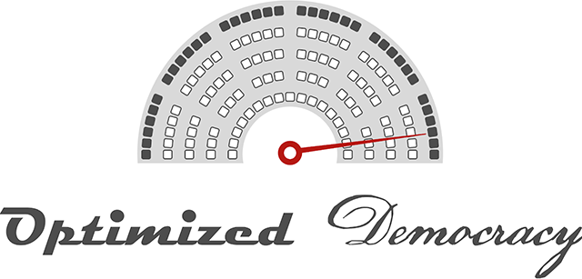 Optimized Democracy graphic