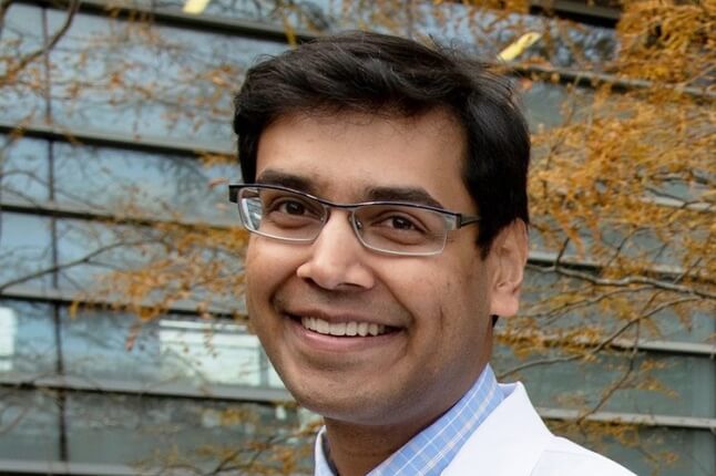 Harvard SEAS alum Nambi Nallasamy, A.B. '06, M.D. '12